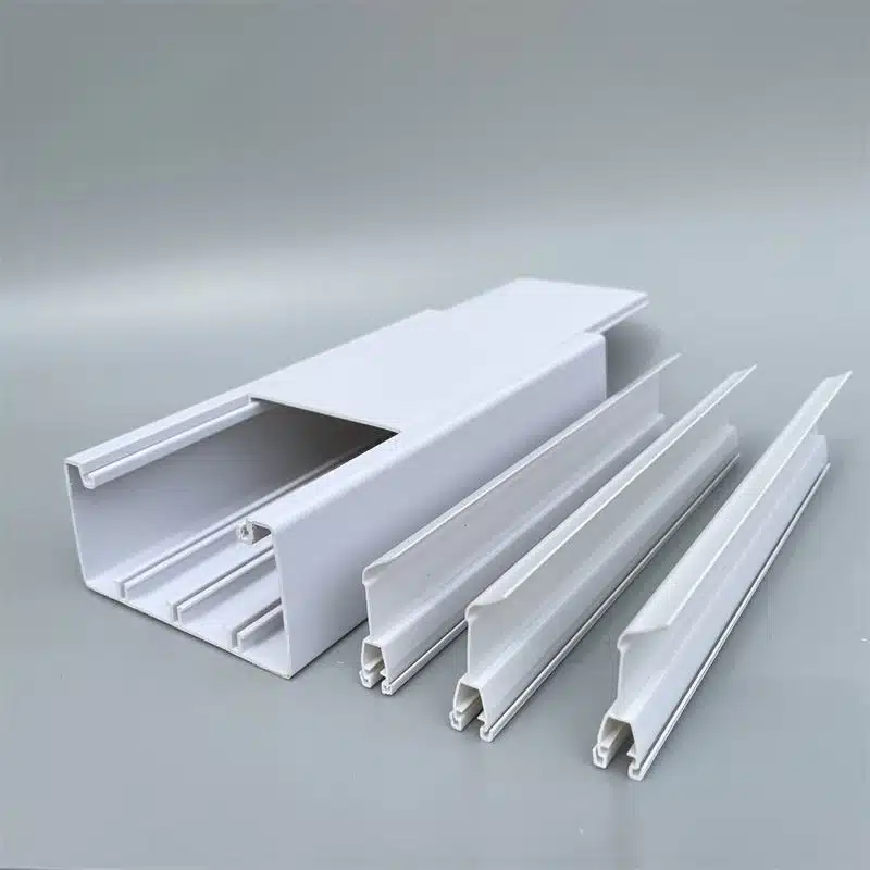 PVC cable trunking