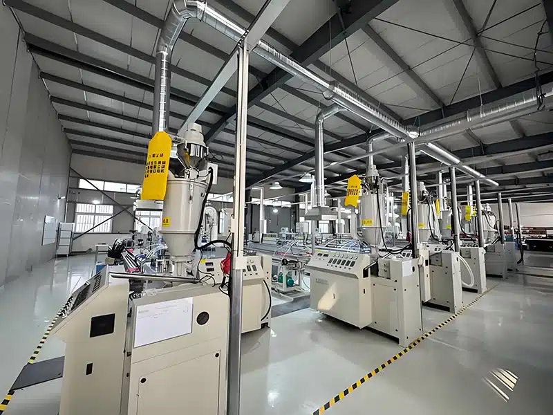 PVC extrusion factory plastic extrusion factory