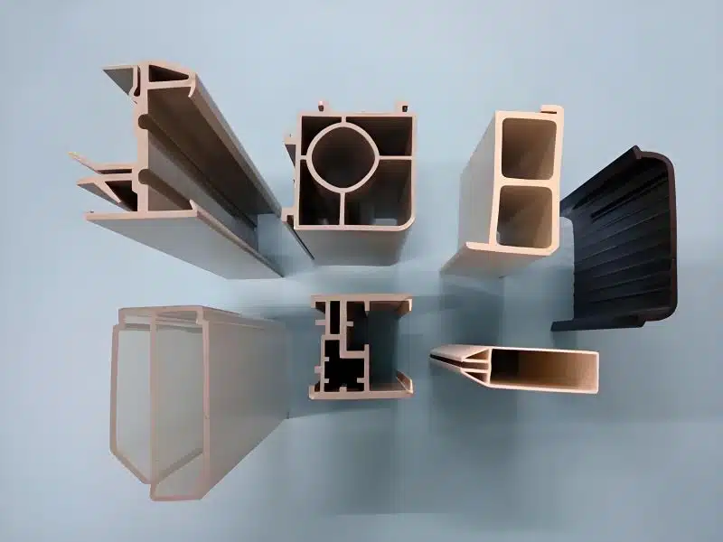 ABS extruded profiles factory in China PVC extrusion profiles