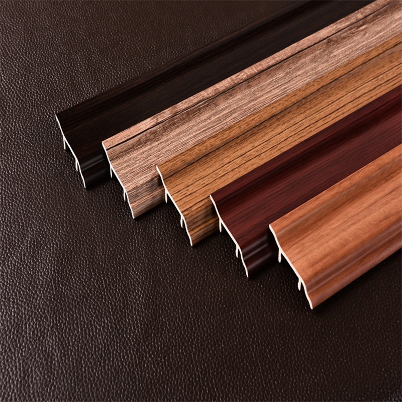 Factory Price PVC Skirting Line Soft Flexible Floor Skirting