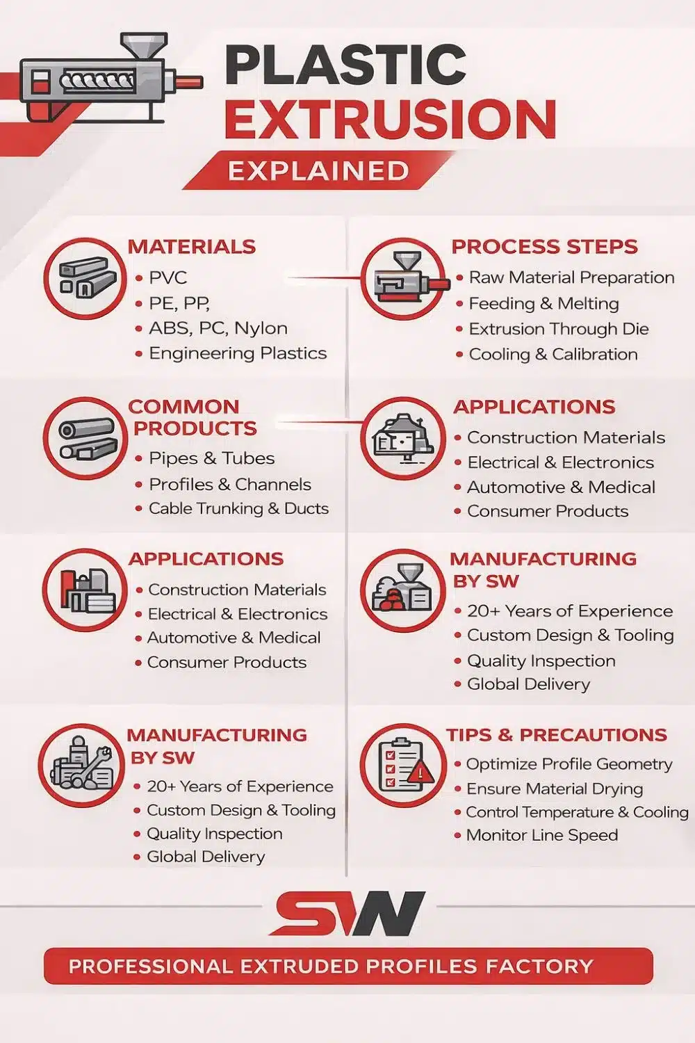 plastic extrusion factory
