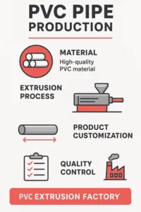 pvc pipe factory custom solution