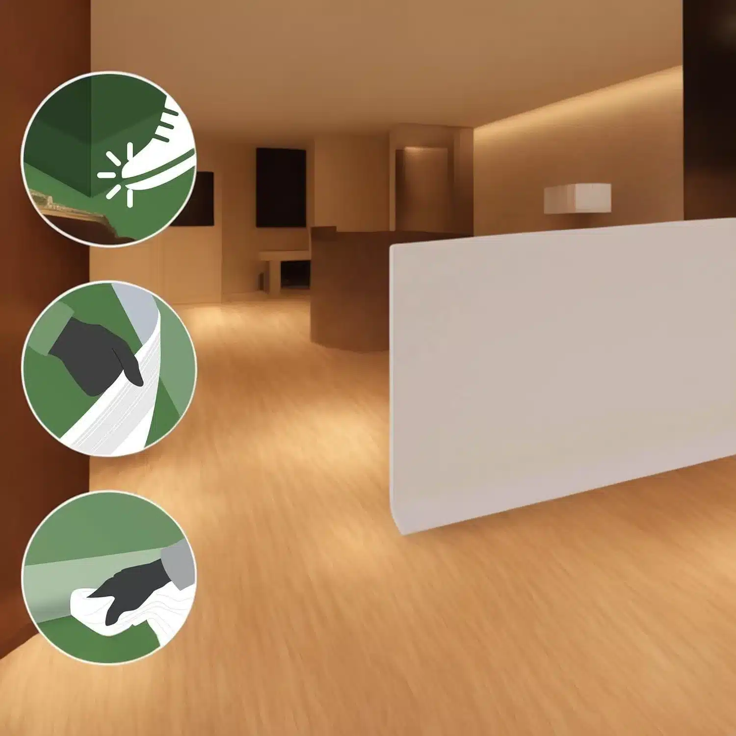 soft pvc skirting board 1-5