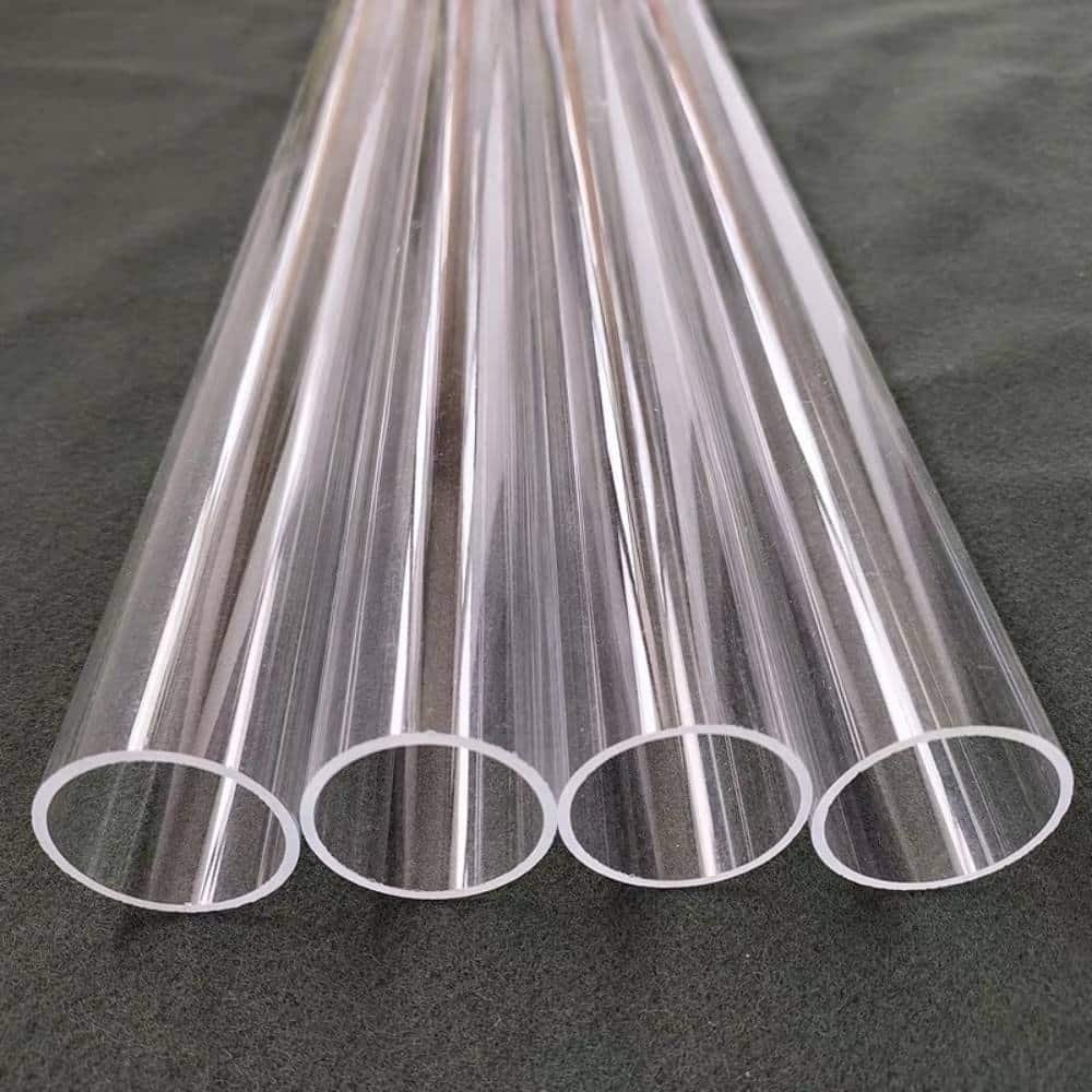 Customized Clear Acrylic Pipe Any Sizes Wholesale PMMA pipes