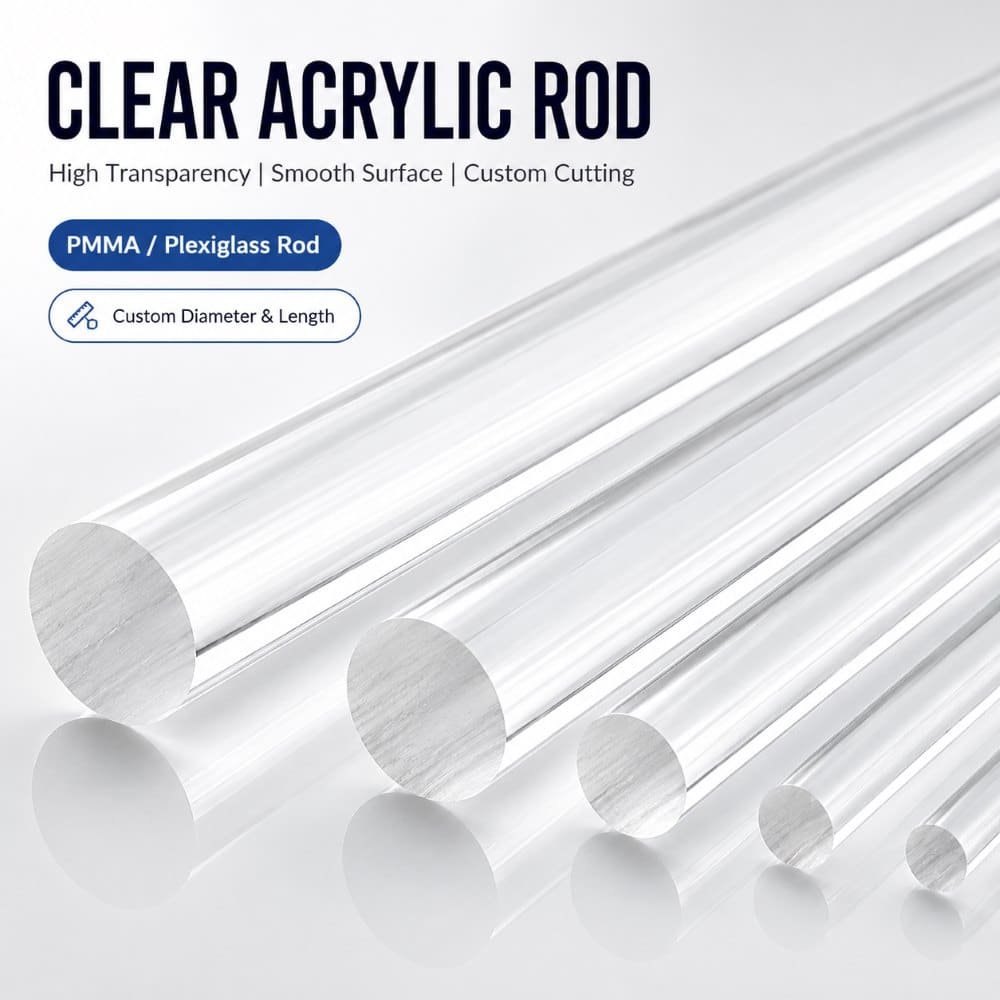 PMMA Acrylic Rod Factory Price UV Stabilized PMMA Extrusion