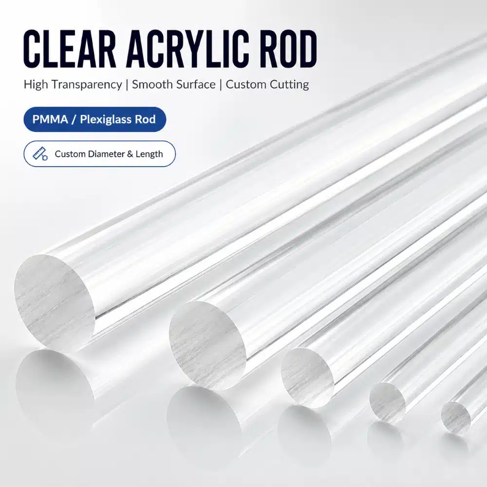 PMMA Acrylic Rod Factory Price UV Stabilized PMMA Extrusion