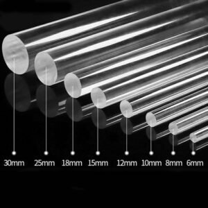 Acrylic Round PMMA Rod Organic Rod Decorative Round Rod