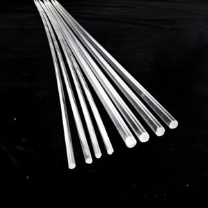 PMMA Rod Plastic Material Transparent Acrylic Rod for Decoration