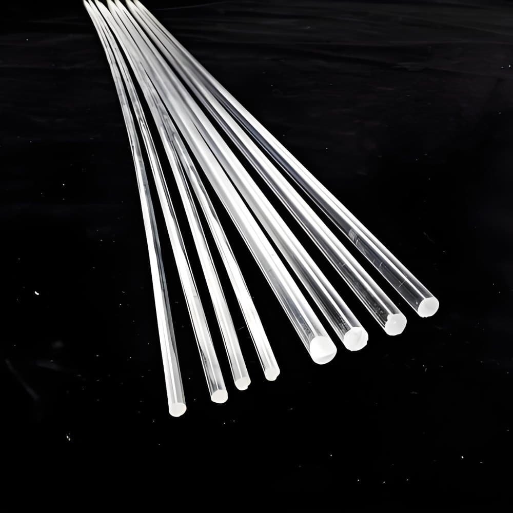 PMMA Rod Plastic Material Transparent Acrylic Rod for Decoration