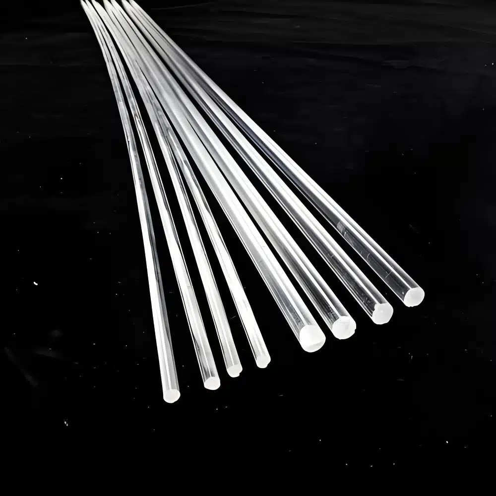 PMMA Rod Plastic Material Transparent Acrylic Rod for Decoration