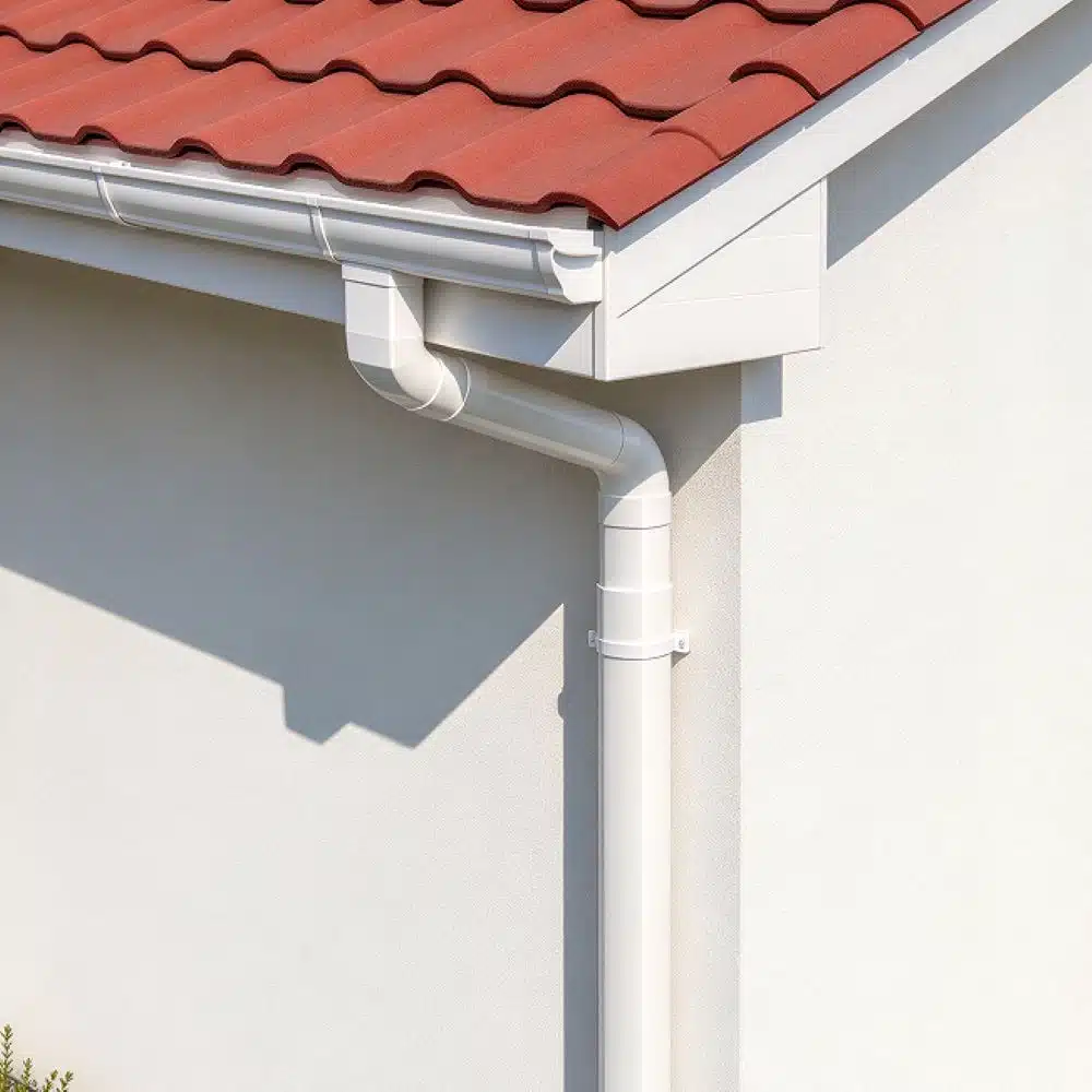PVC Gutter Roof Drainage System Parts for House Rain Drain